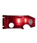 Aluminum skid plate red yx/zs