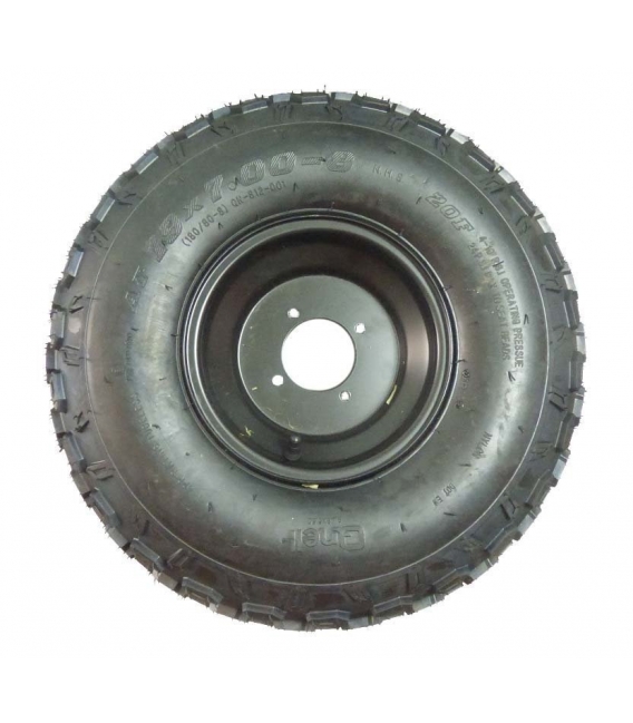 Wheel front with tire 8inch