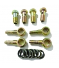Set assy bolts and fittings M12 twin oil cooler