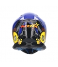 Helmet shiro MALCOR MX-306 blue