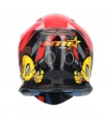 Helmet shiro MALCOR MX-306 red