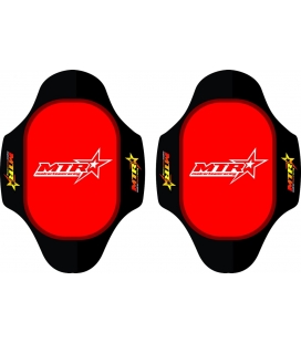 RED universal sliders for road suits