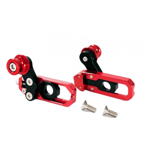 Alloy chain adjuster XFRONT red