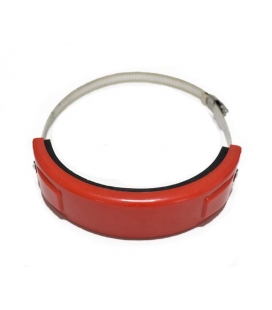 Muffler protector cover Red