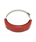 Muffler protector cover Red