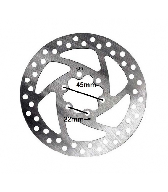 Disc brake for skateboard littium