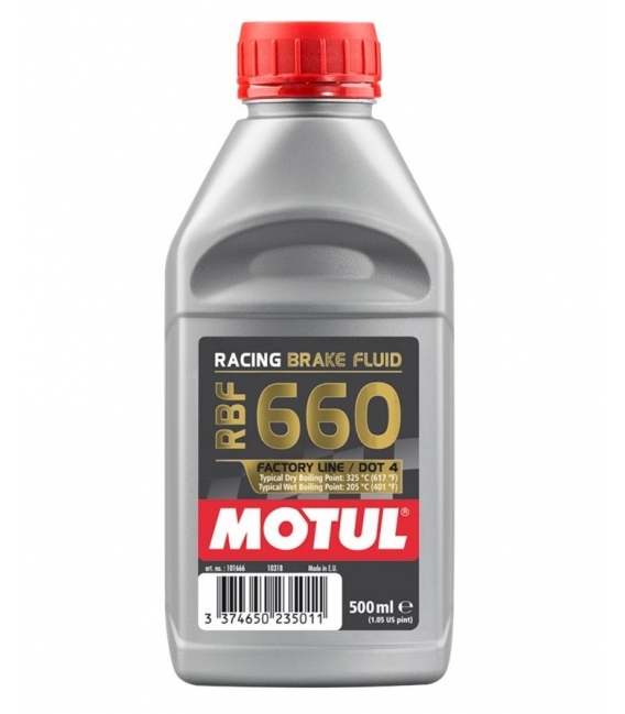Liquido de frenos DOT4 MOTUL RBF660