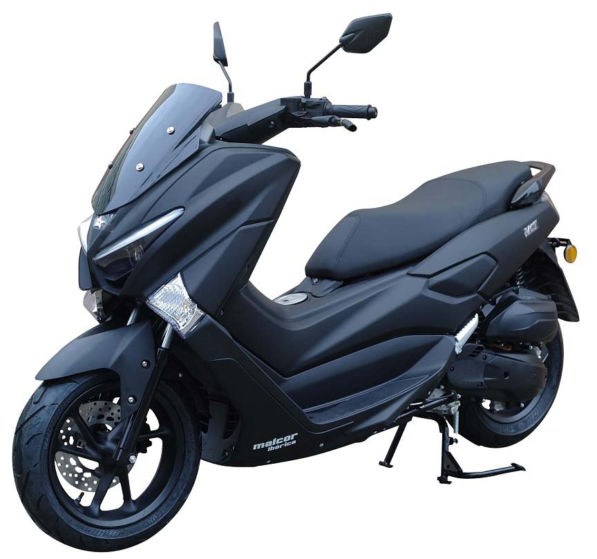 scooter malcor mct 125cc color negro mate